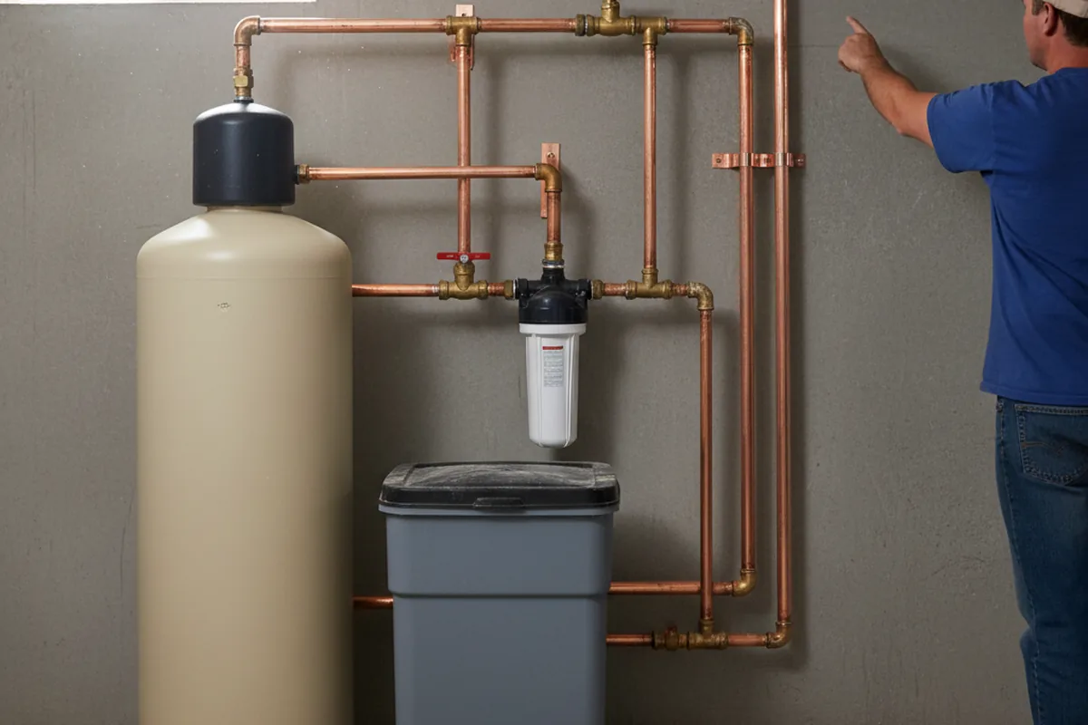 Whole-house water treatment system installed in Thermal